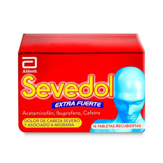SEVEDOL EXTRA FUERTE CAJA X 24 TABLETAS (ABBOTT)